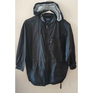 Catalina Womens Fishing Jacket 3XL Black Windbreaker Zip Hoodie Outdoor Liner